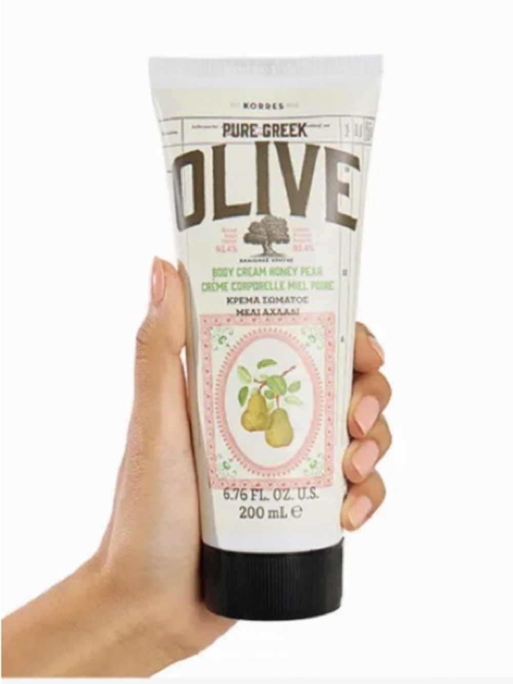 Korres Pure Greek Olive Honey
Pear Body Cream